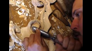 asmr carving резьба без комментариев!