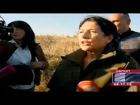 სალომე ზურაბიშვილი ატოცში.