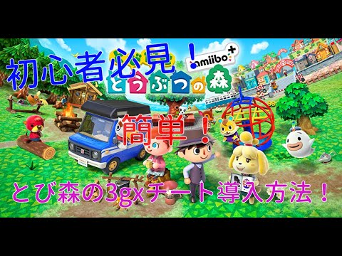 3ds改造 初心者必見 簡単 とび森の3gxチート導入方法 Youtube