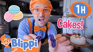 Blippi's Color Cake Baking! | Blippi | Educational Videos for Kids | Moonbug Kids Express Yourself!