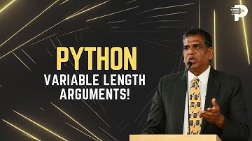 Variable-Length Arguments! | Python Programming | Programming Hub #learnpython #easytolearn