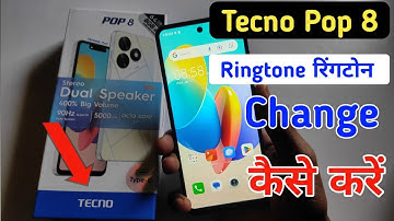 How To Change Ringtone in Tecno pop 8,Tecno pop 8 Main Ringtone Kaise Set Kare,Ringtone in Tecno pop