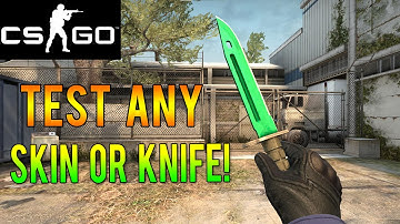 CS GO - How to Test Out Any Rare Skin or Knife for Free!