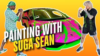 Gifting Sean O'malley a Painted Lamborghini