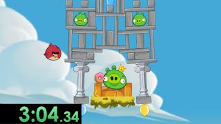 So I got the world record for Angry Birds...