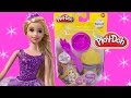 Disney Princess Play Doh Rapunzel Play Set Princess Rapunzel from Tangled Disney Movie Toy Videos