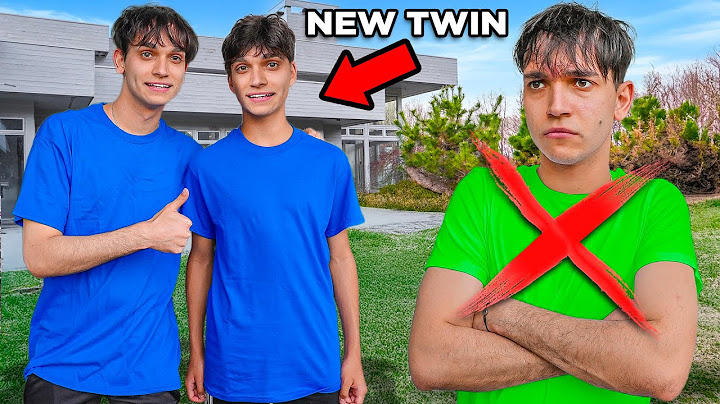 I REPLACED My Twin Brother, He Gets JEALOUS!
