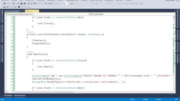 Buscar registros en una base datos Oracle 10g y Csharp 2013