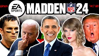 US Presidents Play NFL Playoffs in Madden 24