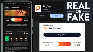 Cara menghasilkan uang dari Aplikasi PingTop - Apa itu Aplikasi PingTop - Penarikan Dana dari Pin... screenshot 3