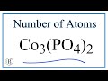 Cobalt(II) Phosphate Composition Questions