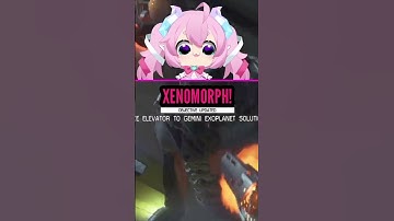 Chibidoki - Summoned A Xenomorph [Alien: Isolation] #chibidoki #vtuber #alienisolation
