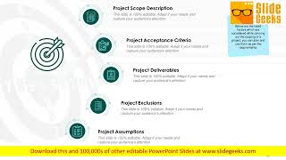 Project Scope Project Assumptions Ppt Powerpoint Presentation Styles Model