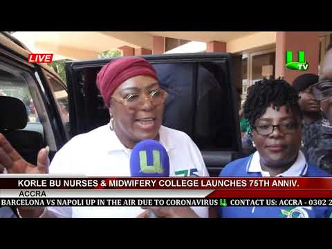 Korle Bu Nurses & Midwifery College Launches 75th Anniv.