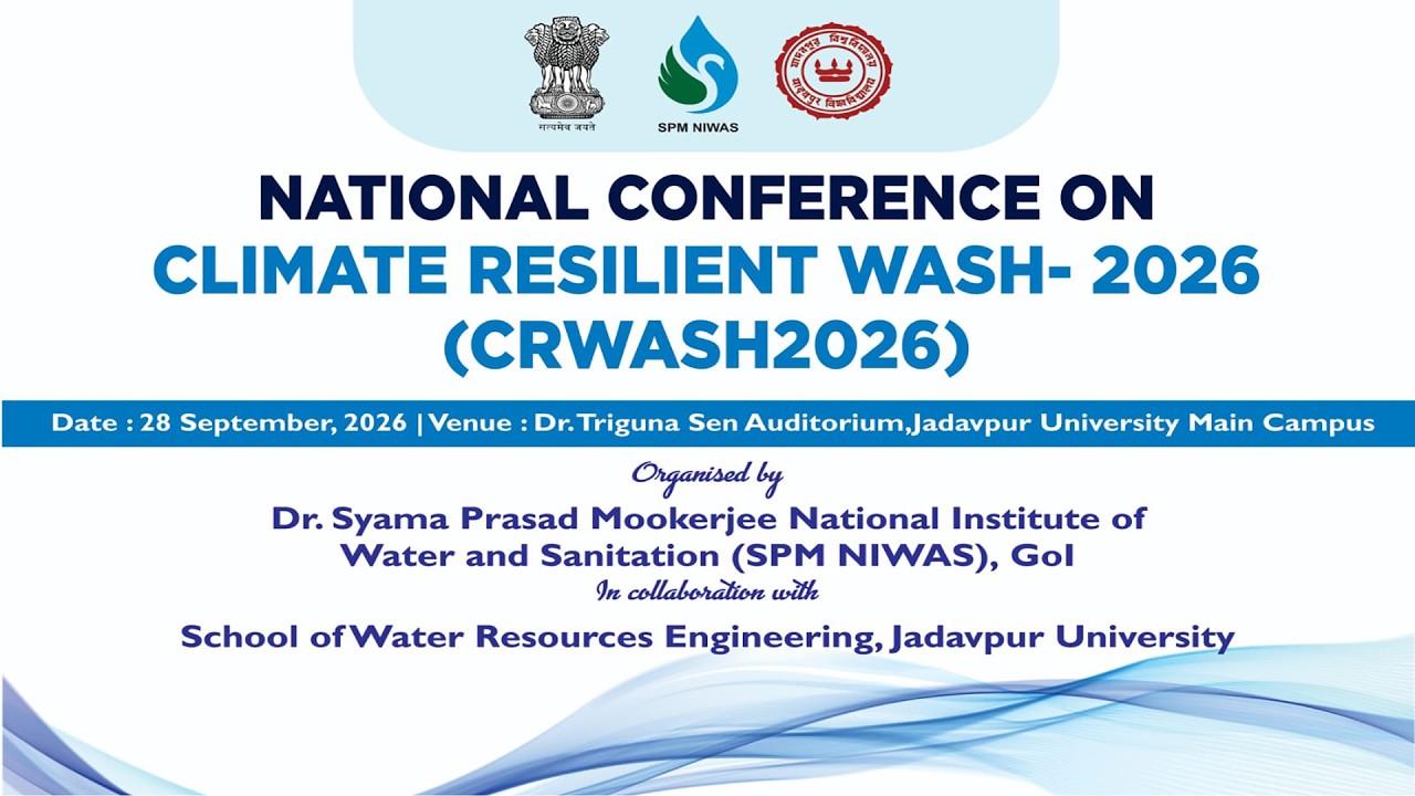 NATIONAL CONFERENCE ON CLIMATE RESILIENT WASH-2026