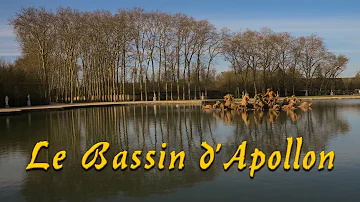 Qui a dessiné le bassin d'Apollon ?