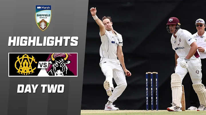 Western Australia v Queensland | Sheffield Shield | Day 2
