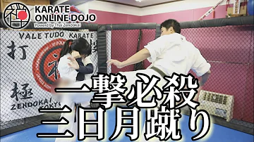 空手かっこいい技