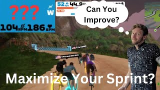 How To Sprint Faster In Zwift! - Learning Zwift - 5 Tips For Non-Sprinters!