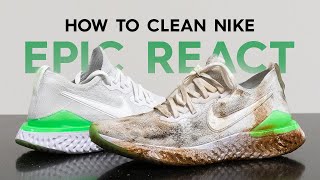 best way to clean flyknit shoes
