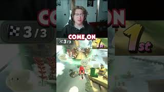 CALCULATED Clutch in Mario Kart World! 🥇🏁 #mariokart #gaming #nintendo
