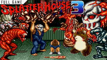 Splatterhouse 3: Bloody Edition | Sega Genesis | Full Game [Upscaled to 4K using xBRz]