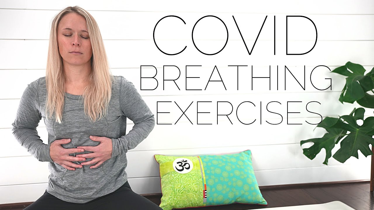 COVID BREATHING EXERCISES | Deep Breathing to Relieve Shortness of ...