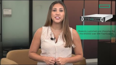 HPE Alletra Storage B10000 vs IBM Storage Flash System