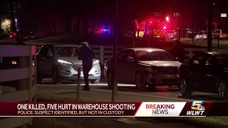 Ohio warehouse shooting: 1 dead, 5 injured as police work to apprehend suspect