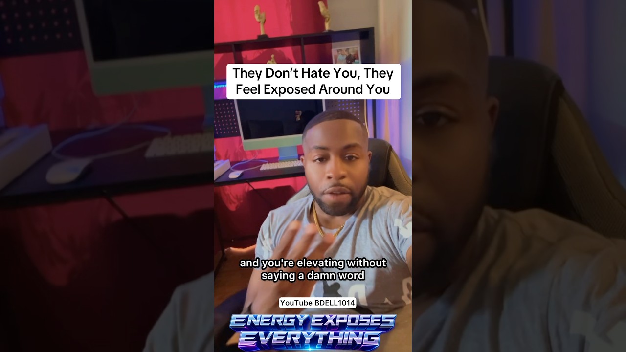 ⁣They Don’t Hate You, They Feel Exposed Around You