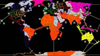WarLight game: The Big 1-2-5-5 Ultimate Showdown