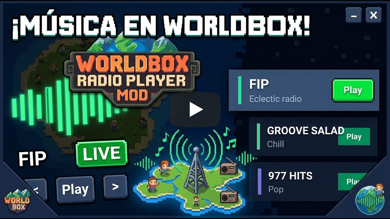 WorldBox Music Player Mod for WorldBox