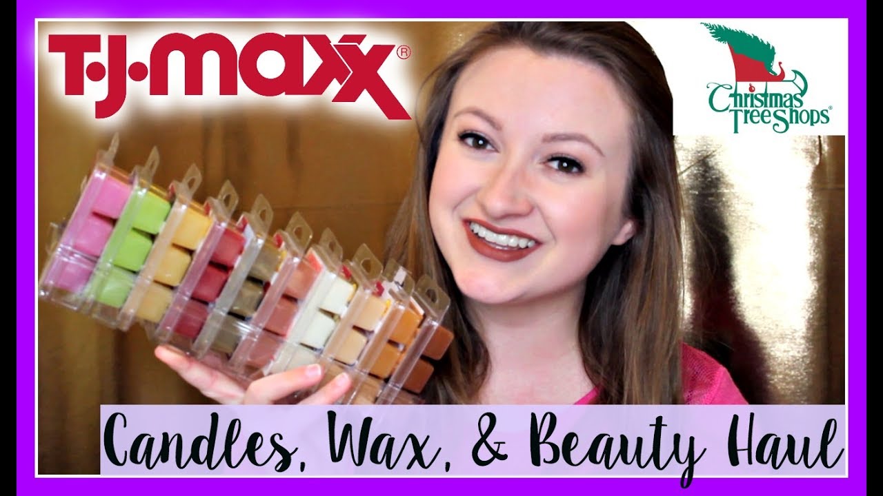 Christmas Tree Shops, TJ Maxx, & Walmart ☆ CANDLE, WAX + BEAUTY HAUL