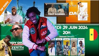 WALLY-B-SECK A PARIS ;ITALIE ; SIDY DIOP SAMA RAK LAPRINCE ART -XIRSA ET AMADEUS ;ELAZ KEITA TIK TOK