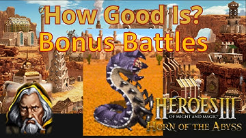 How Good Are Olgoi-Khorkhoi in HoMM3: HotA? - Bonus Battles