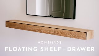 How to Make a Floating ShelfThat's Also a Hidden Drawer! - Out of the  Woodwork