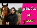 مدام سندس مع الحصان في العزبة قصة حقيقية وقصة مسموعة 