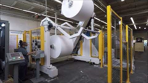 Large Roll Unwind Automatic Splice Sequence