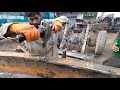 Drilling without magnetic systems. Drilling with one man
