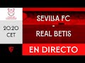 Sevilla fc  real betis  copa de campeones   divisin de honor juvenil l  en directo