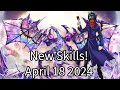 New skills april 18 2024