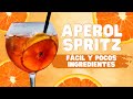 Cómo preparar el famoso aperitivo italiano Aperol spritz