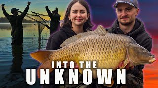 Her first ever fishing trip was OFF THE SCALE!  Public Lake Carp Fishing in France