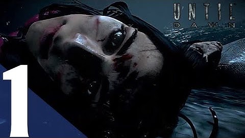 Until Dawn Walkthrough Gameplay Part 1 - Hannah & Beth (Full Game)