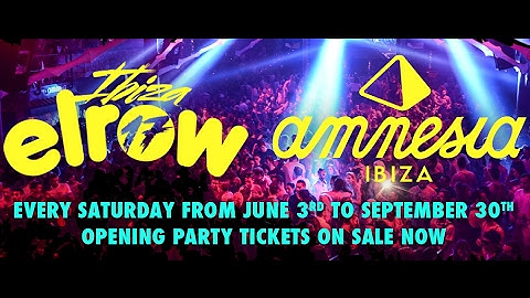 Amnesia + elrow: The most explosive union of the season!