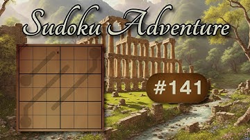 Sudoku Adventure #141  - "Alice and the Mirror" by Emphyrio