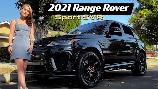 2021 RANGE ROVER SPORT SVR - This Baby Packs a Punch! 😵 | Motor Spins
