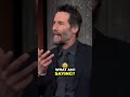 Did Keanu Reeves just accidentally sell theater tickets #interview #mrjohnwick #actor