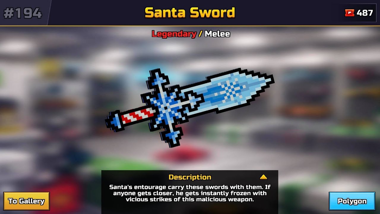Pixel Gun 3D - Santa Sword [ โหดนะเนี้ยยย !!] [ไทย] - YouTube