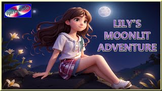 LILY'S MOONLIT ADVENTURE|| ENGLISH STORY ANIMATIONS #lily #moonlit #adventure #english #animation